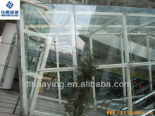 Tempered low iron glass