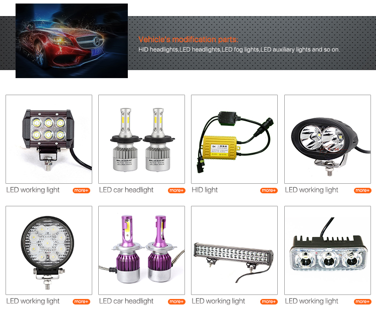 LED Headlight Decoder Resistor Canbus Error Free Anti Flicker H1 H3 H7 H11 H4