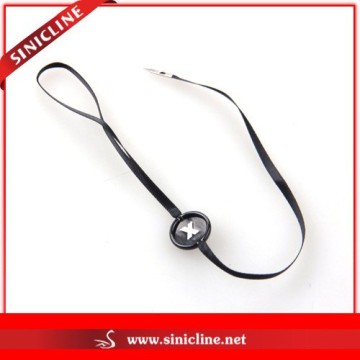 Sinicline New design round metal garment aluminum seal tag