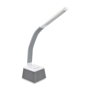 Led Desk Lamp with Blue Tooth Speaker Feature Neck Flexible Lamp With USB Charging