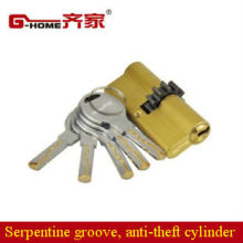 door cylinder locks 75mm european profile cylinder