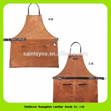 16024 Promotional leather apron customized logo apron