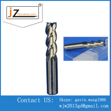 Aluminium Alloy Special Carbide Three Flat CNC End Mills