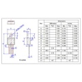 TO-220M2 T1650H-6I 16A Triacは高パワーデンシーで動作します