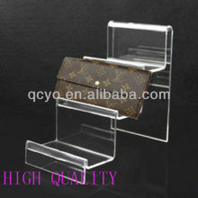 High quality acrylic elegant handbag purse display stand