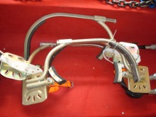 Electrical concrete pole climbers