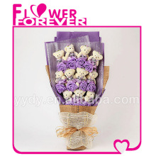 Plush Bear Bouquet Gift for Girlfriend