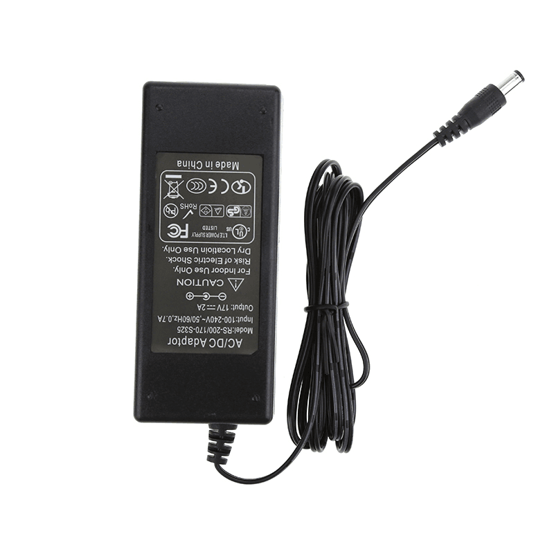 سطح المكتب 12V / 3A شاحن AC-DC محول الطاقة لشركة إل جي