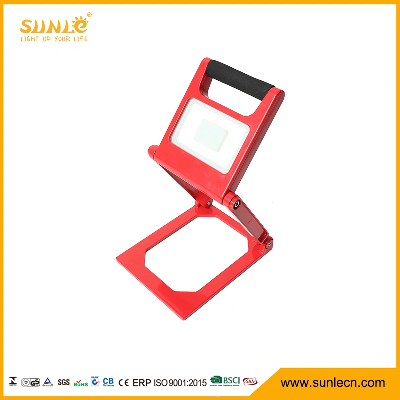 Rechargeable LED Flood Light for Night Work, IP44 10W 20W Rechargeable Floodlight, Small Power Portable Floodlight