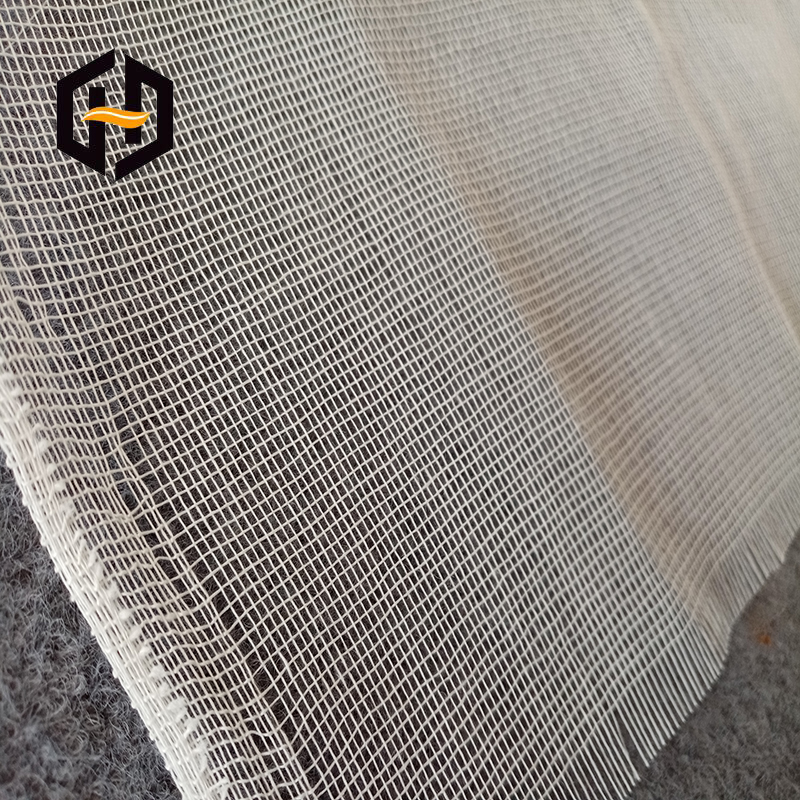 Polyester mesh backing fabric