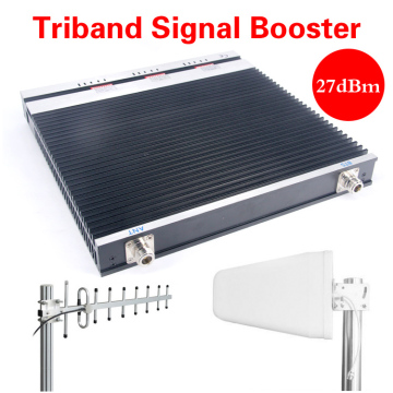 Home CDMA Cell Phone Signal Booster Muti-band Mobile Signal Booster Wireless Cell Phone Signal Booster 900 1800 2100MHz Booster