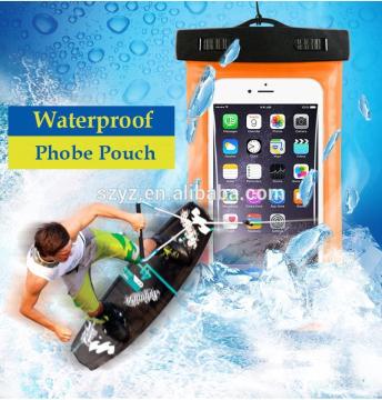 PVC mobile phone waterproof bag for men and women Universal Mobile Waterproof Bag for sport swimming diving waterproof bag