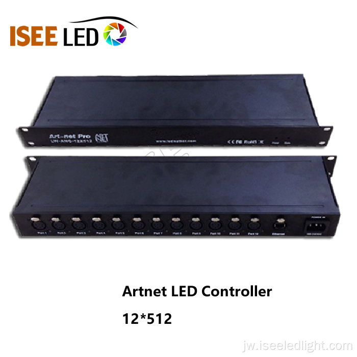 DMX LED Controller 12 Outputs