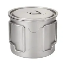 Customized Logo Titanium Drinkware Ultralight Titanium Mugs