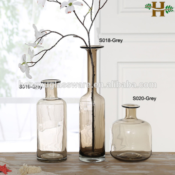 Mouthblown European Style Single Flower Glass Vase