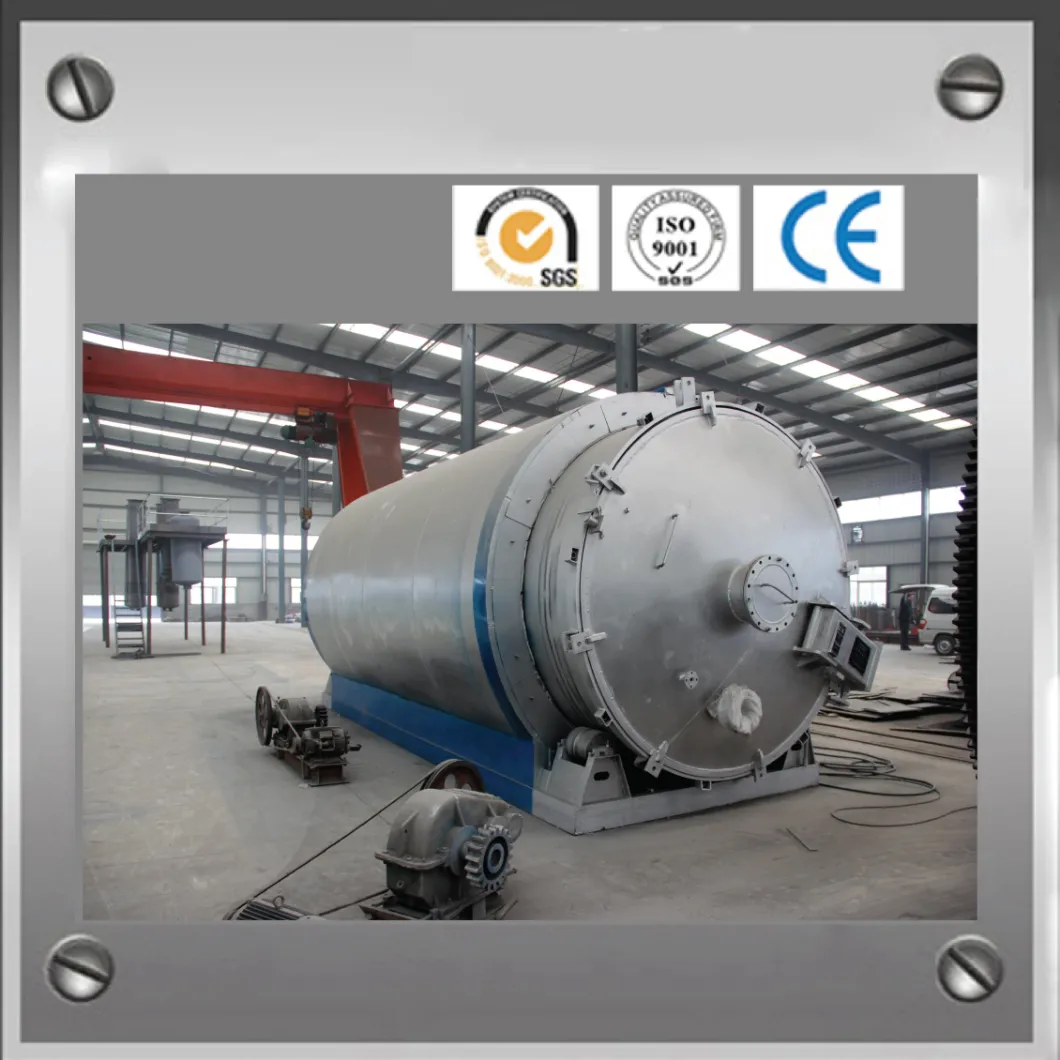 New Model Waste Tire/Waste Plastic Pyrolysis Plant with Ce and ISO