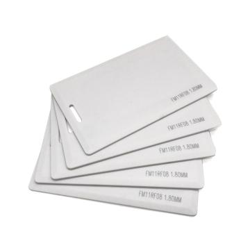 Clamshell blank card proximity card for Access control