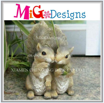 Resin Squirrel Model, Garden animal Squirrel, Polyresin Squirrel