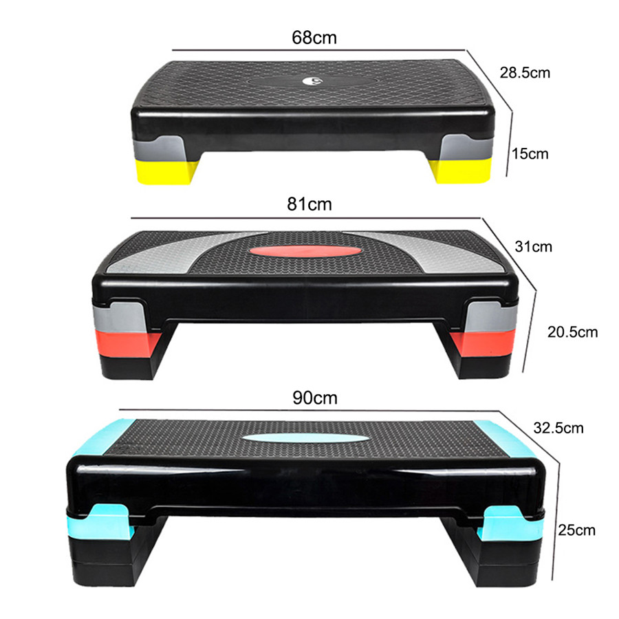 Melors Fitness Equipment Trainer Adjustable Workout Exercise Platform Bench Aerobic Stepper Board Step 5 1