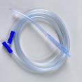 Disposable medical suction tube with yankauer tip