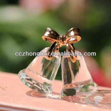 Transparent crystal bell