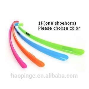 red & black Shoe Horn plastic Shoe Lifter