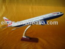 Resin model plane Boeing B777