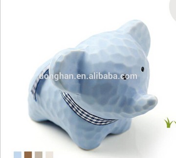 girl gift ceramic elephant shaped money box