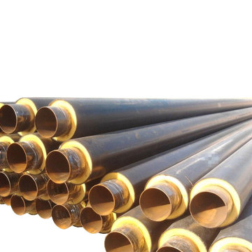 Polyurethane Lined Insulation Steel Pipe