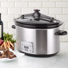 Extra Large Capacity Replacement Stoneware Crock Pot Lid - Cheap Slow Cooker 7 Quart