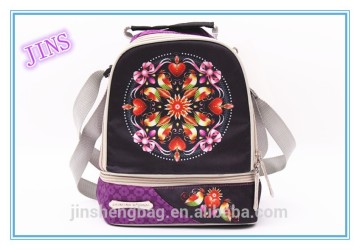 custom lunch bag inner cool lunch bag with bottle holder