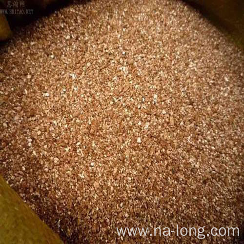 Expanded Vermiculite in Concrete or Mortar