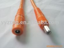 Orange female DC plug