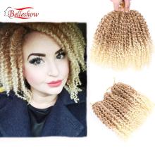 Hot sell   Synthetic Crochet Braids Curly afro extension hair  afro twist crochet braids afro kinky curly hair