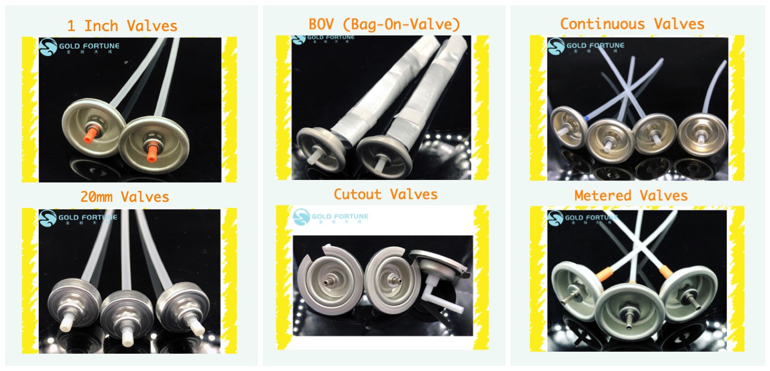 Wholesale aerosol valve female valve