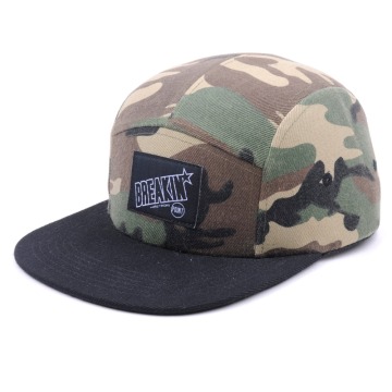 adjustable camo army green 5 panel hat