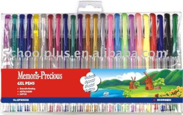 colorful gel pen set