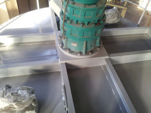 Conical Screw Mixer with Half Open Top Cover