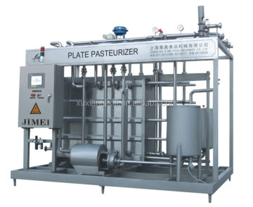 Small UHT Sterilization Machine UHT Plate Type Pasteurizer