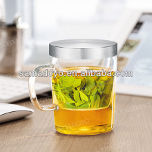 New! Samadoyo 360ml office glass infuser teacup/ glass cup on promotion