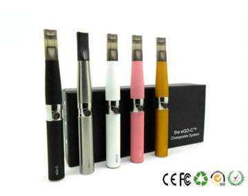 900mah Tank Ego C Electronic Cigarette No Tar , Hookah Cigarette