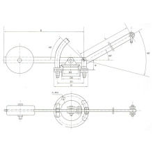 Pressure release valve of gas boiler