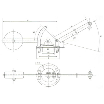 Pressure release valve of gas boiler