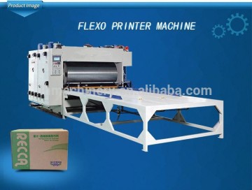 two color flexo Printing Slotting Machine