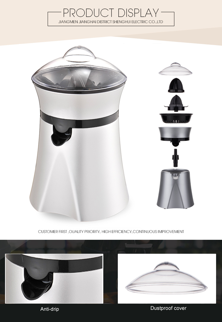 Exprimidor eléctrico desmontable para naranja Detachable Electric Juicer For Orange