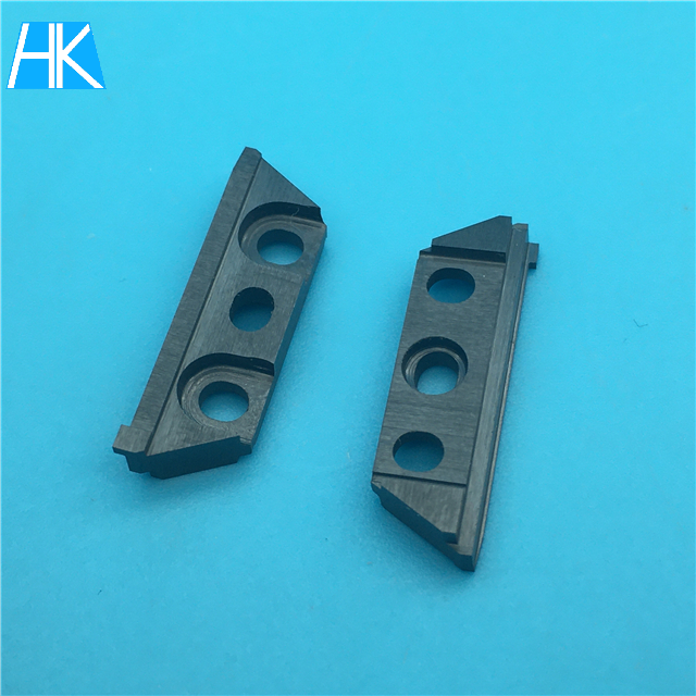 yttira precise black zirconia ceramic parts customized