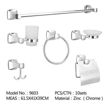 Cheap Hotel Bath Room Set SS Assessories 4 Piece Nordic Sanitary Fittings Decor Bathroom Accessories