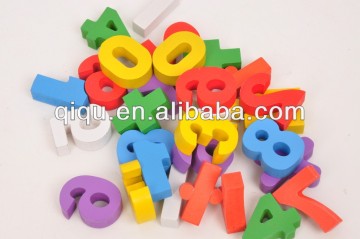Wooden Numerals Blocks Math Toy