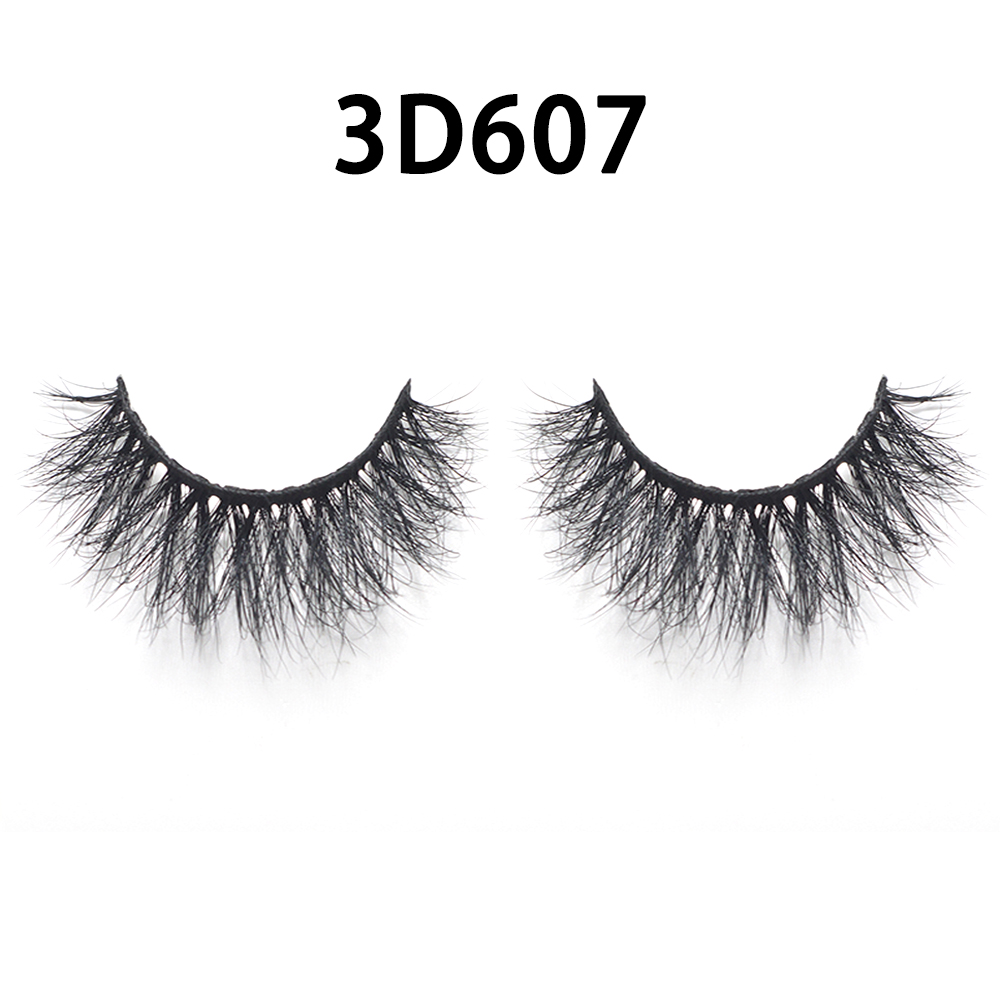 Wholesale 3D 5D 6D Faux Mink False Eyelashes Natural Long Handmade Cruelty-free Lashes