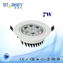Embeded 7W Dimmable LED Ceiling Light